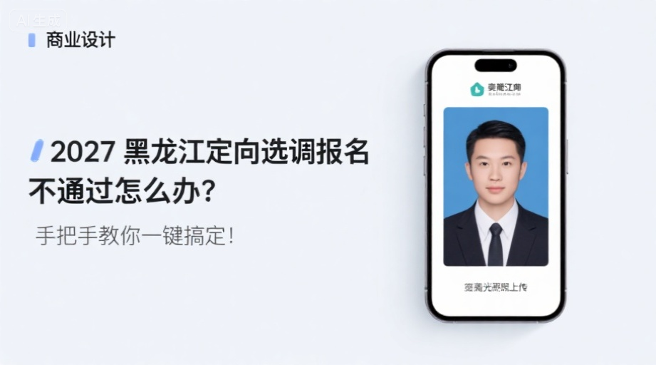 2027黑龙江定向选调报名攻略封面图